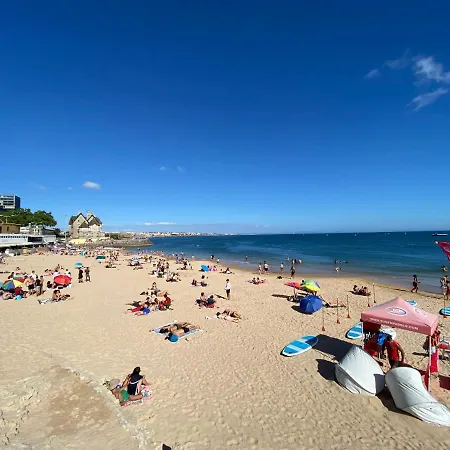 Lujoso Ap Con Piscina Frente Al Mar דירה קסקאיס