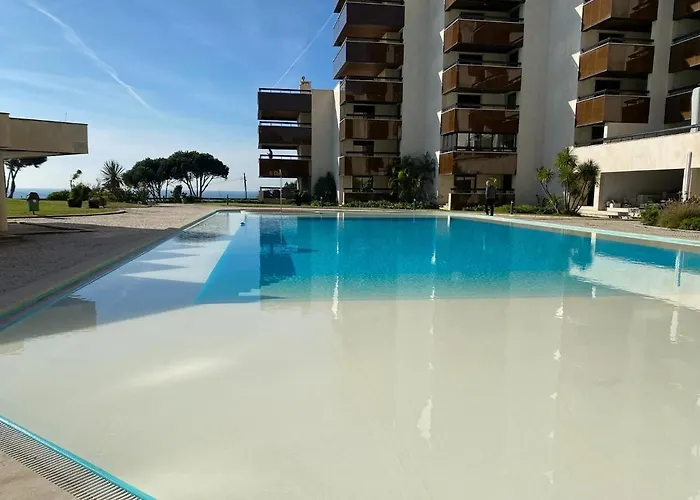 Lujoso Ap Con Piscina Frente Al Mar Apartman Cascais